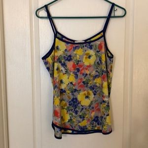 Floral tank top